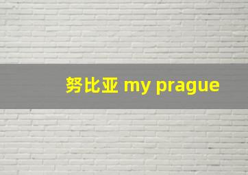 努比亚 my prague